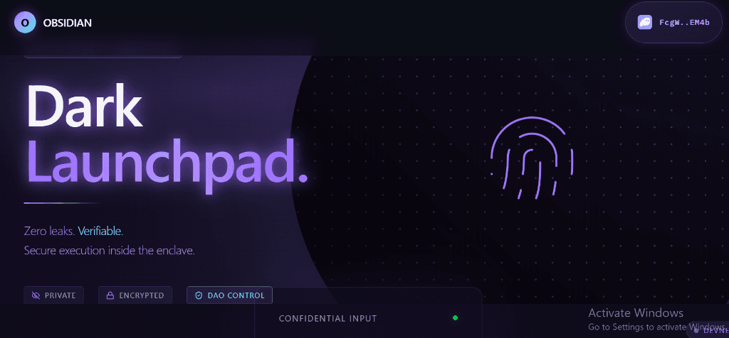 Obsidian Dark Launchpad